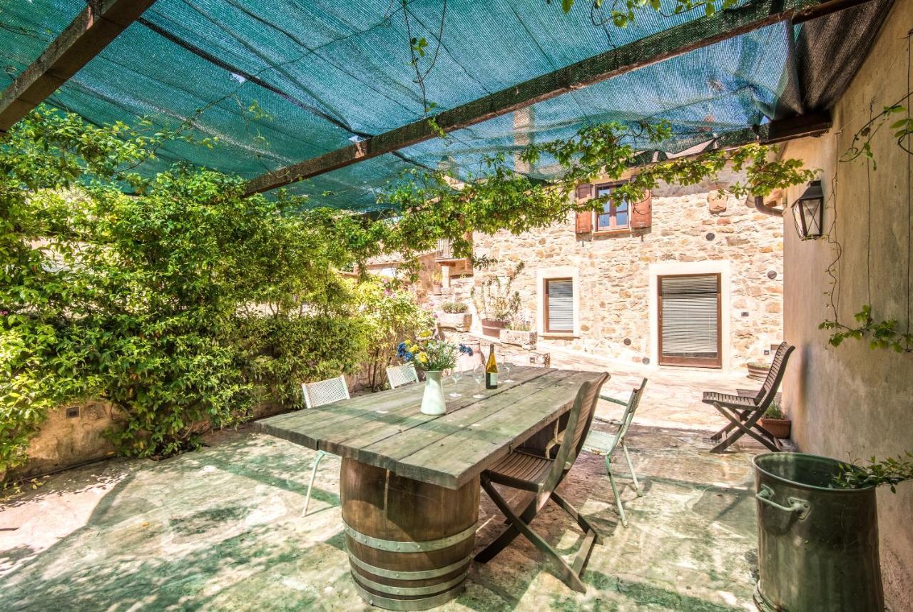 Appartamento Gemma Bianca-Tavoleto Castiglione dʼOrcia Exteriör bild