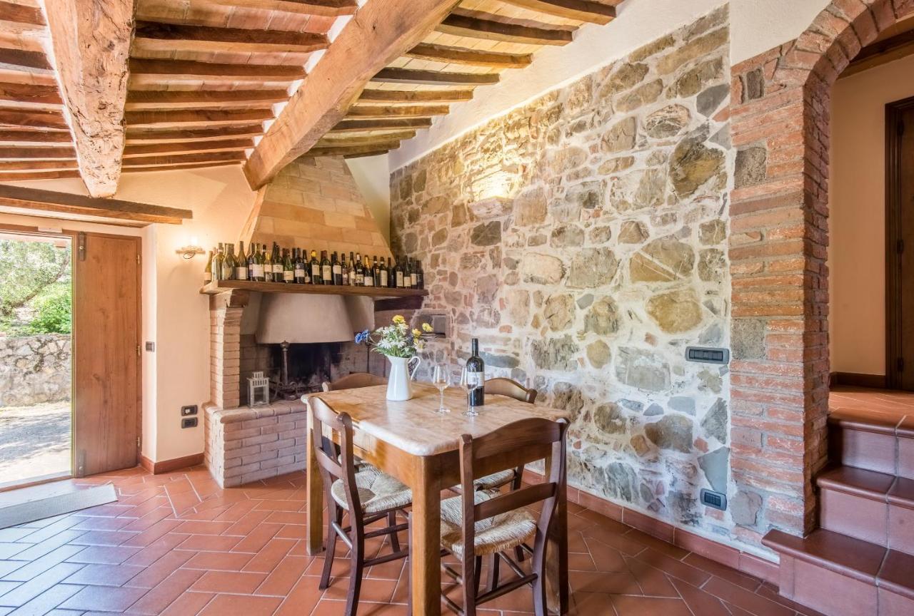 Appartamento Gemma Bianca-Tavoleto Castiglione dʼOrcia Exteriör bild
