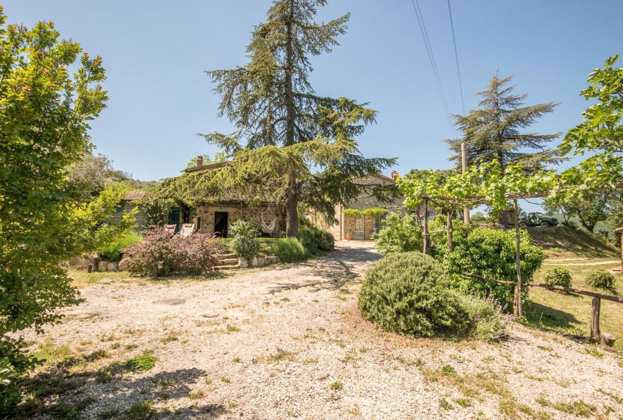 Appartamento Gemma Bianca-Tavoleto Castiglione dʼOrcia Exteriör bild