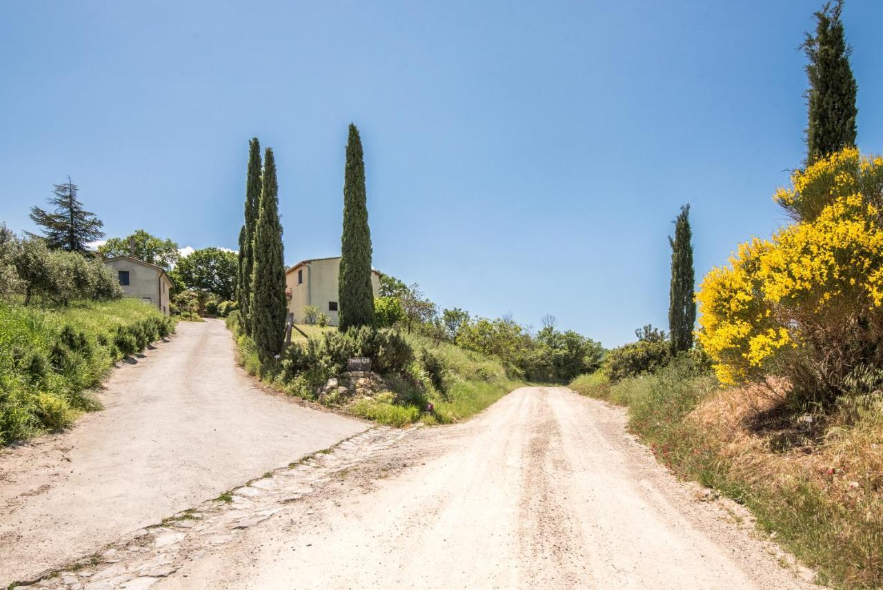 Appartamento Gemma Bianca-Tavoleto Castiglione dʼOrcia Exteriör bild