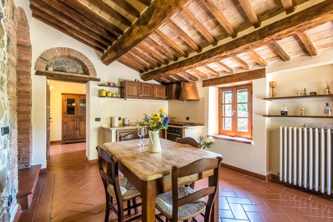 Appartamento Gemma Bianca-Tavoleto Castiglione dʼOrcia Exteriör bild