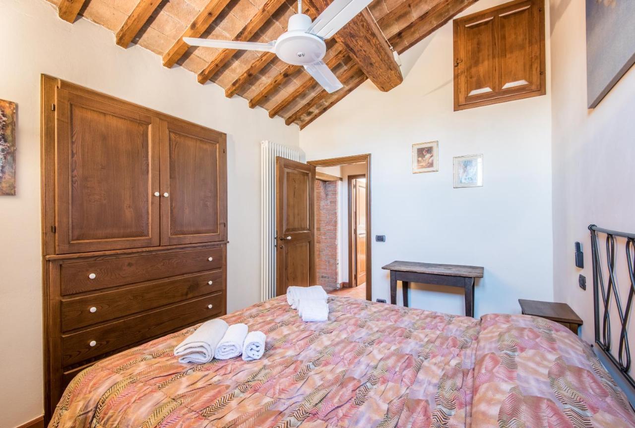 Appartamento Gemma Bianca-Tavoleto Castiglione dʼOrcia Exteriör bild